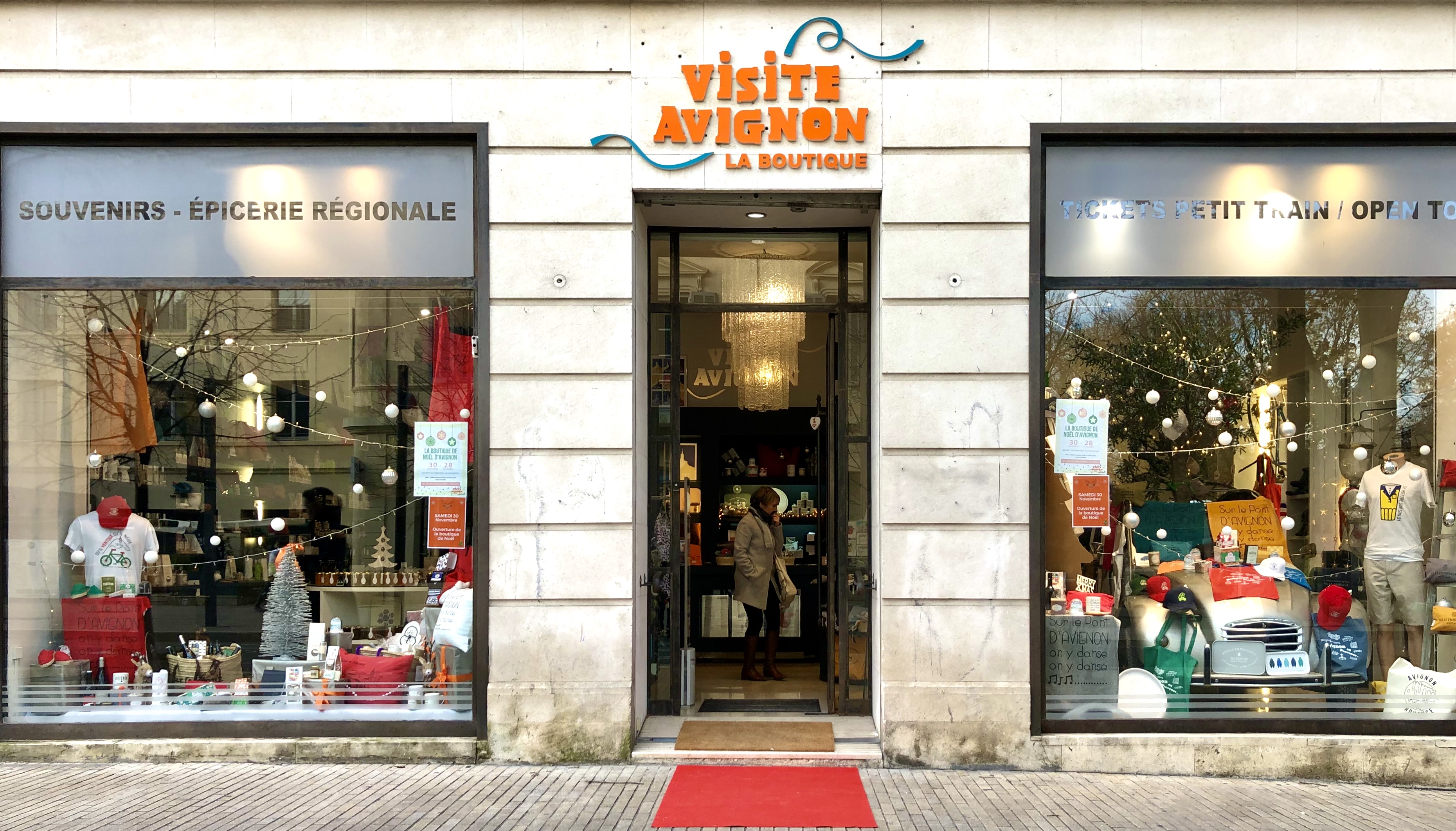 boutique de Noel • Visite Avignon